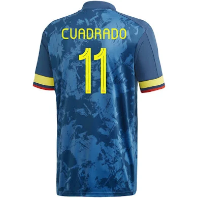 ensemble maillot Juan Cuadrado colombie 2019-2020 exterieur