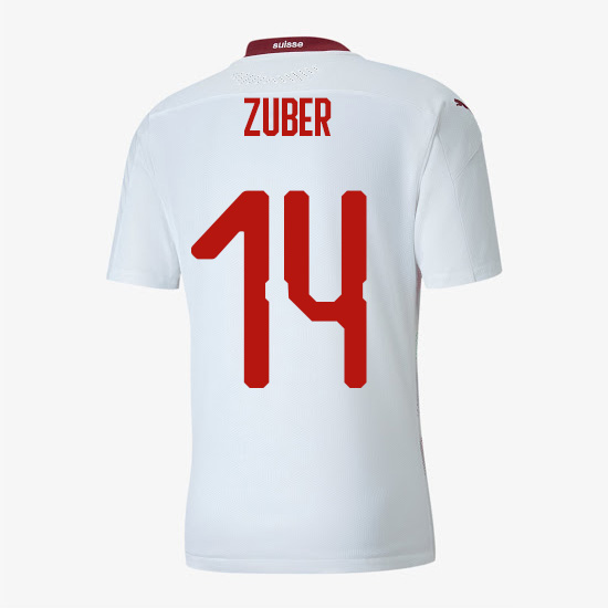 ensemble maillot steven zuber suisse 2020-21 exterieur