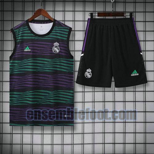 gilets calcio real madrid 2023 vert violet pas cher complet