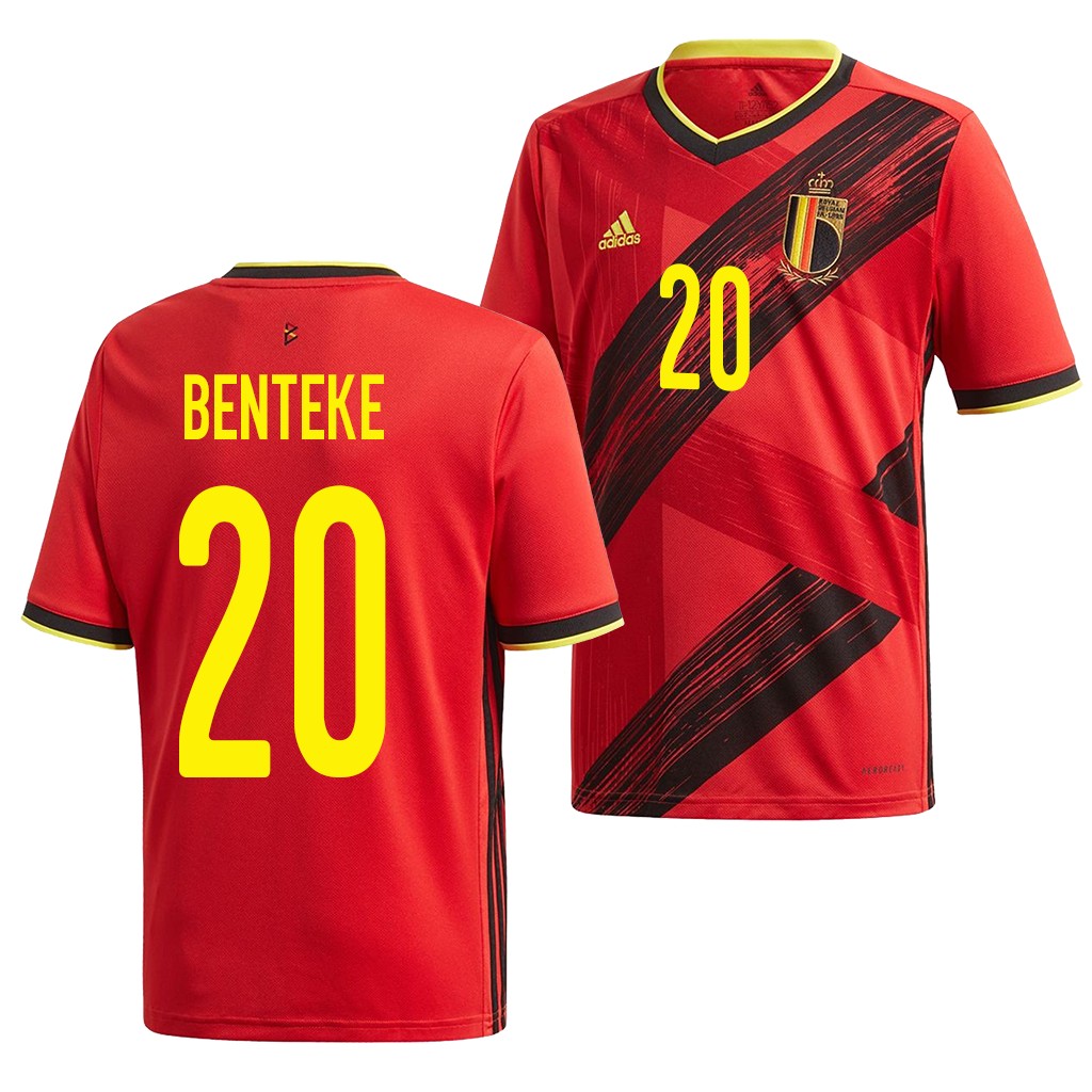ensemble maillot christian benteke belgique 2019-2020 domicile
