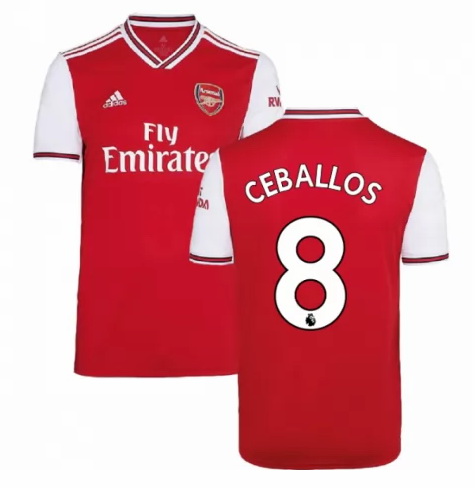 maillot Ceballos domicile Arsenal 2020