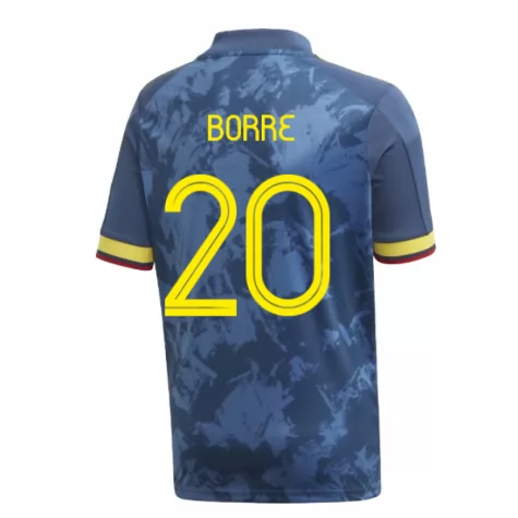 ensemble maillot borre colombie 2019-2020 exterieur