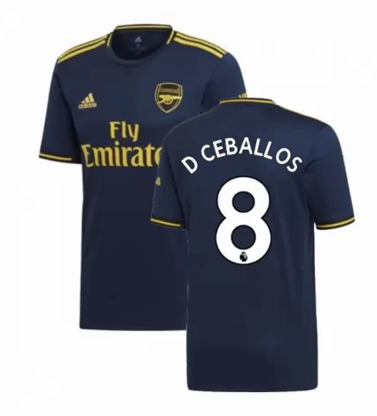 maillot D Ceballos tercera Arsenal 2020