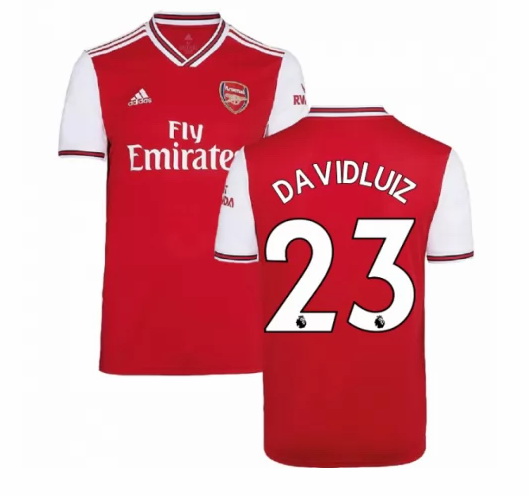 maillot David Luiz domicile Arsenal 2020