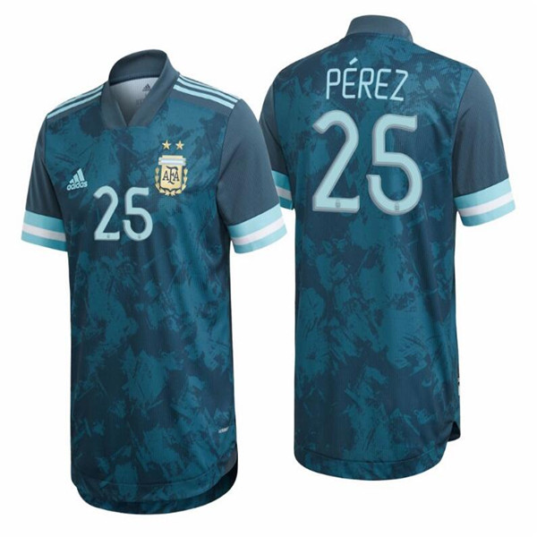 ensemble maillot argentine Pérez 2020 exterieur