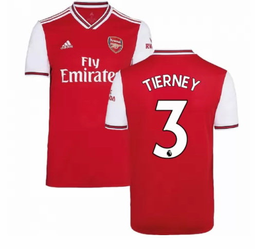 maillot Tierney domicile Arsenal 2020