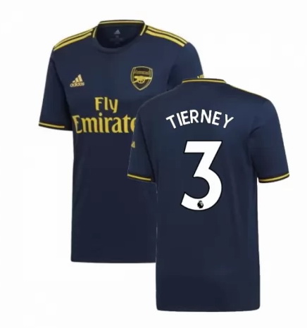 maillot Tierney tercera Arsenal 2020
