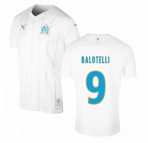 maillot balotelli domicile Olympique De Marseille 2020