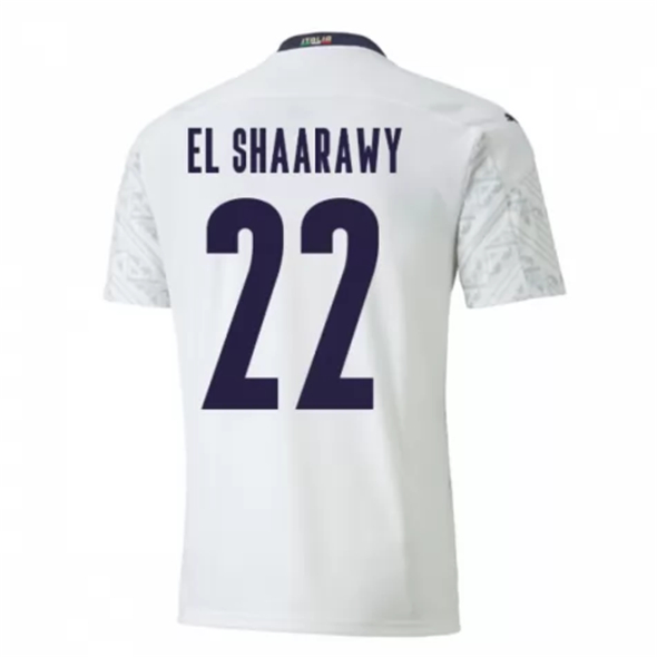 ensemble maillot el-shaarawy italie 2020-21 exterieur