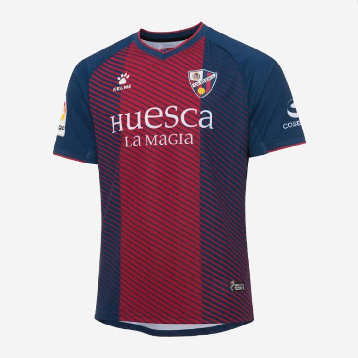 officielle maillot Huesca 2019-2020 domicile