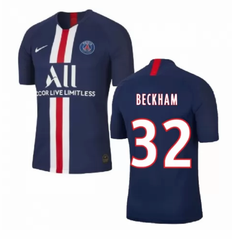 ensemble maillot Beckham paris saint germain 2020 domicile