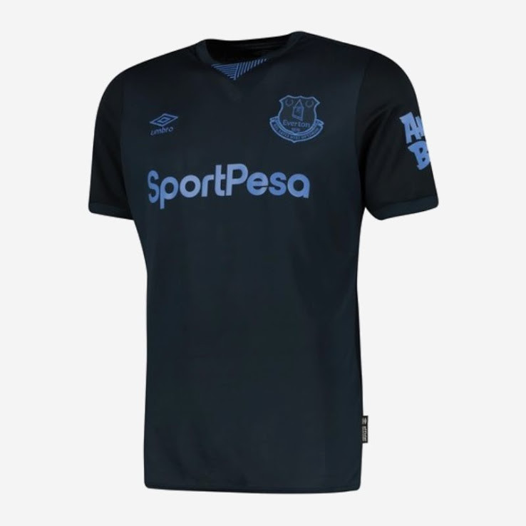 ensemble maillot Everton 2019-2020 troisième