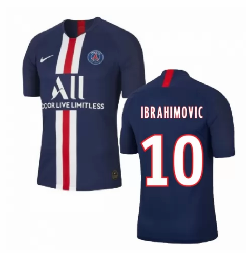 ensemble maillot Ibrahimovic paris saint germain 2020 domicile