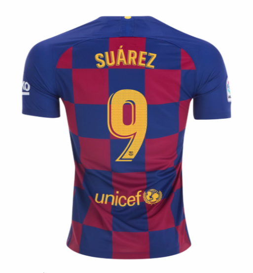 ensemble maillot Luis Suarez barcelone 2020 domicile
