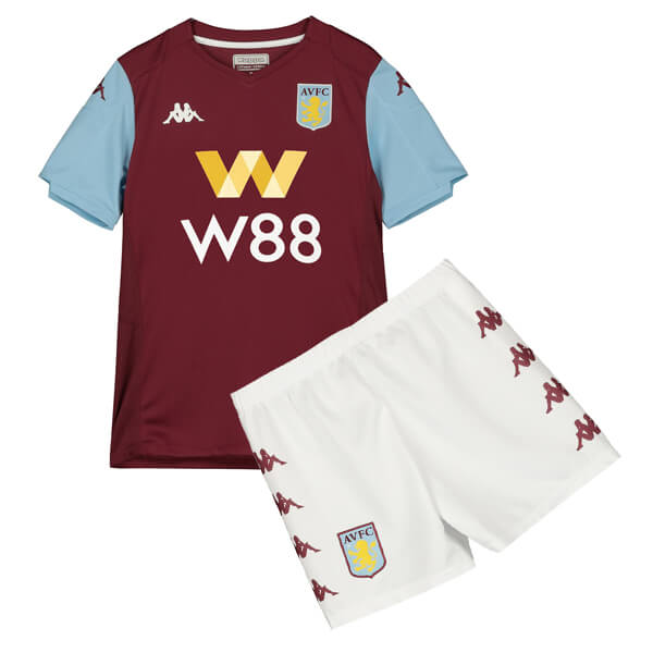 maillot ensemble enfant Aston Villa 2019-2020 domicile