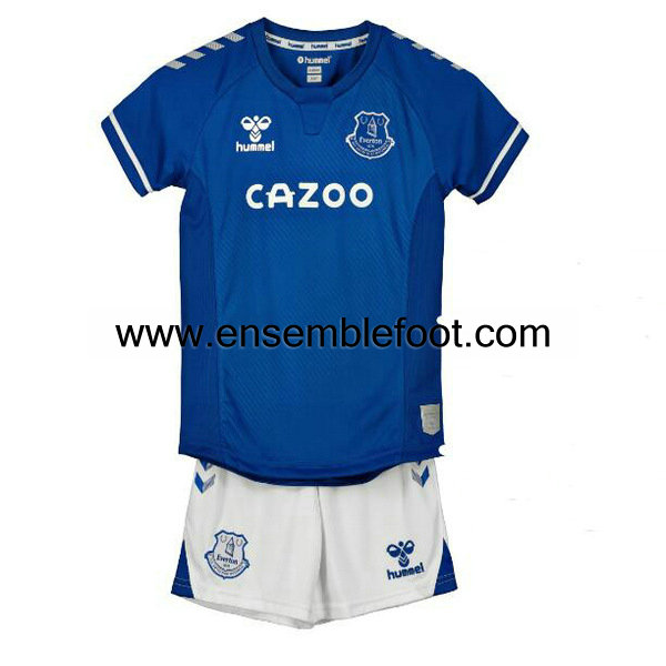 maillot ensemble enfant Everton 2020-2021 domicile