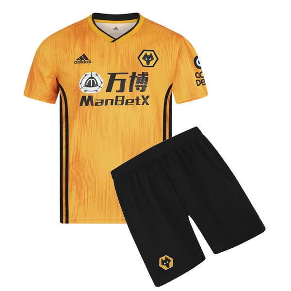 maillot ensemble enfant Wolverhampton Wanderers 2019-2020 domicile