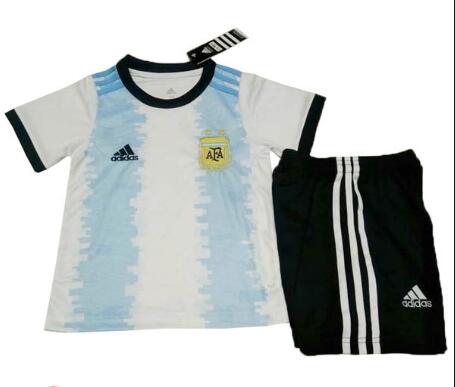 maillot ensemble enfant argentine 2019-2020 domicile