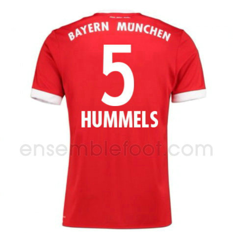 ensemble maillot hummels 5 bayern munich 2017-2018 domicile
