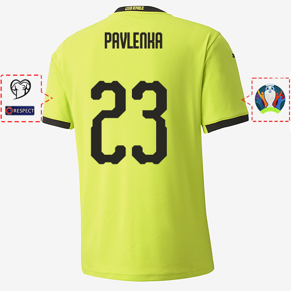 ensemble maillot tcheque jiri pavlenka 2020-2021 exterieur