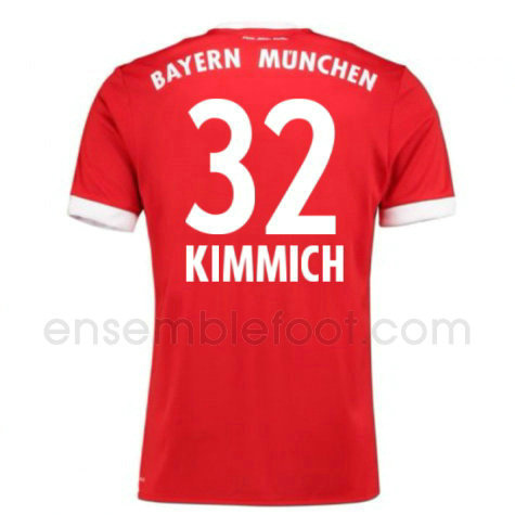 ensemble maillot kimmich 32 bayern munich 2017-2018 domicile