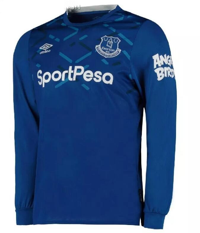 maillot domicile Everton 2019-2020 pour manche longue