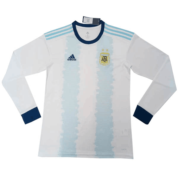 maillot domicile argentine 2020 pour manche longue