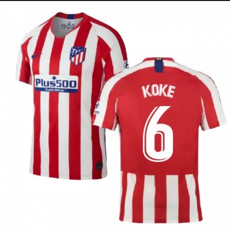 ensemble maillot Koke atletico madrid 2019-2020 domicile