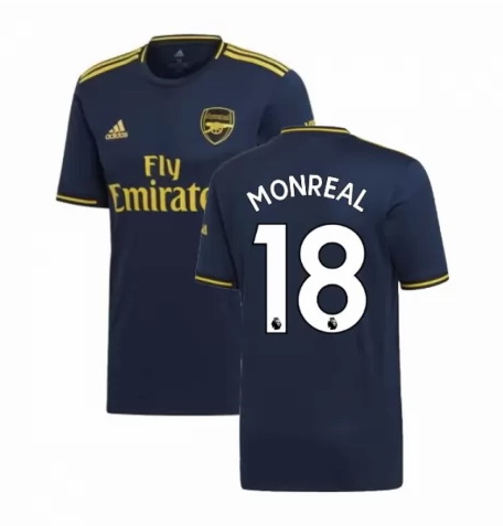 maillot monreal tercera Arsenal 2020