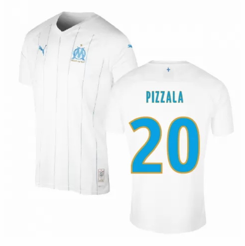 maillot pizzala domicile Olympique De Marseille 2020