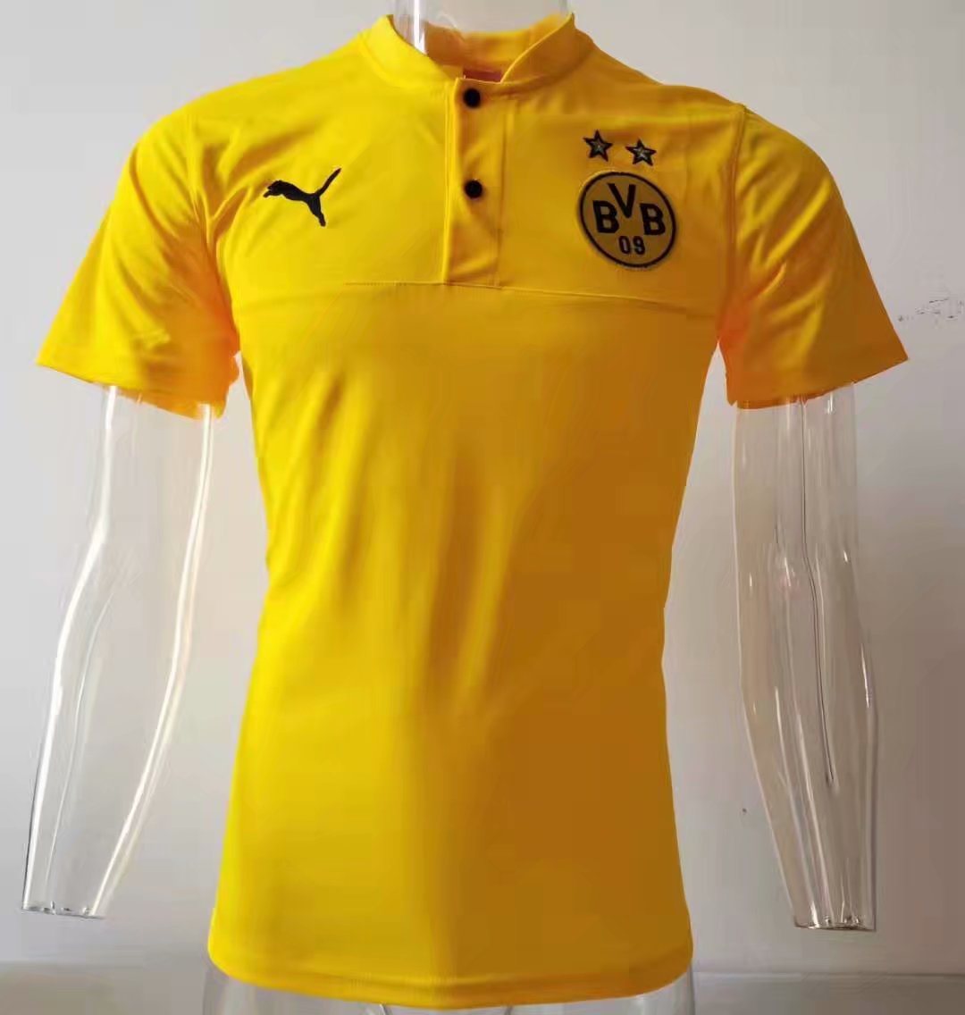 maillot polo Borussia Dortmund 2020 Jaune