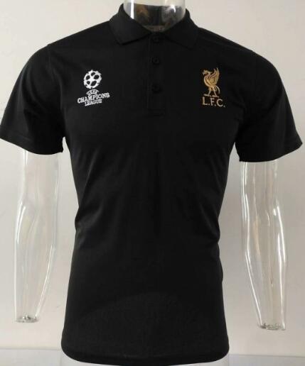 maillot polo homme Liverpool 2019-2020 noir