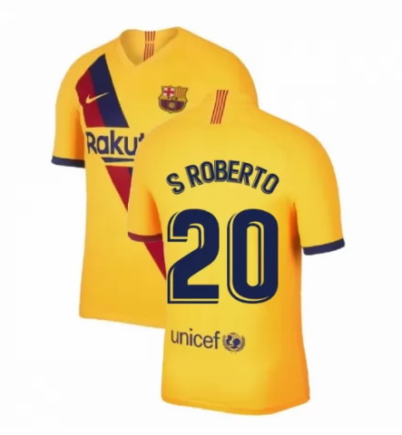 maillot s roberto Barcelona 2020 exterieur