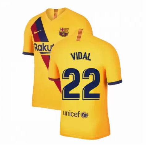 maillot vidal Barcelona 2020 exterieur