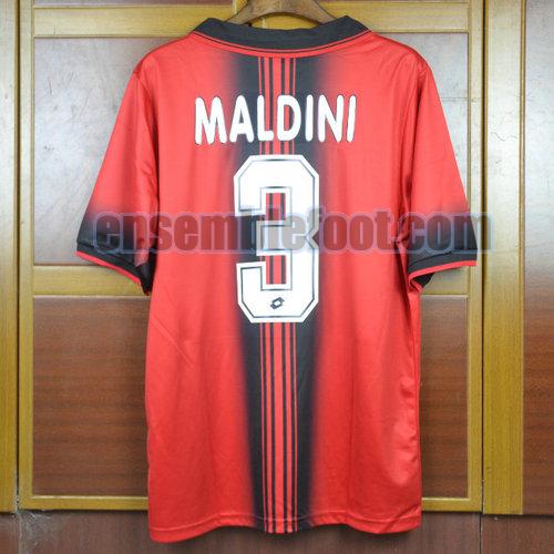 maillots ac milan 1997-1998 domicile maldini 3