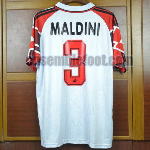 maillots ac milan 1997-1998 exterieur maldini 3