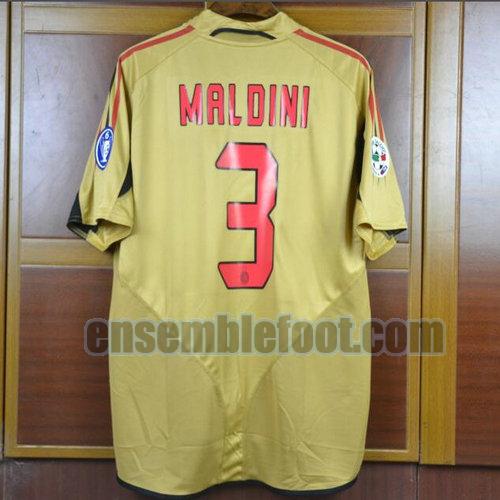 maillots ac milan 2004-2005 terza divisa maldini 3