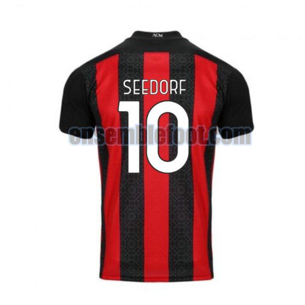 maillots ac milan 2020-2021 domicile seedorf 10