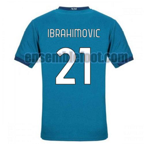 maillots ac milan 2020-2021 troisième ibrahimovic 21
