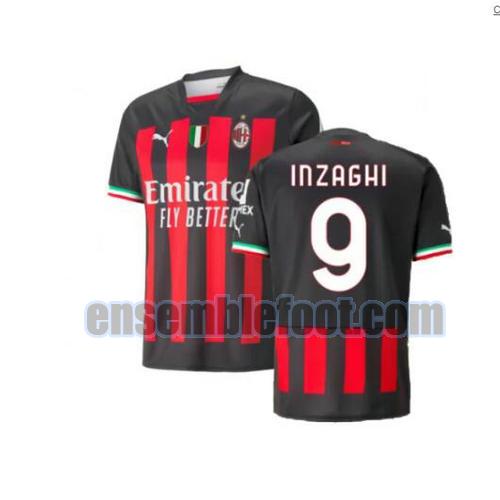 maillots ac milan 2022-2023 domicile inzaghi 9