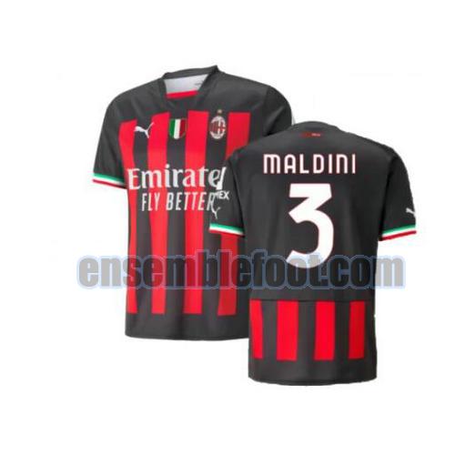 maillots ac milan 2022-2023 domicile maldini 3