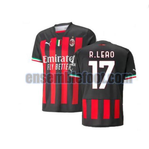 maillots ac milan 2022-2023 domicile r.leao 17