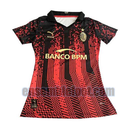maillots ac milan 2022-2023 femme pas cher 4th