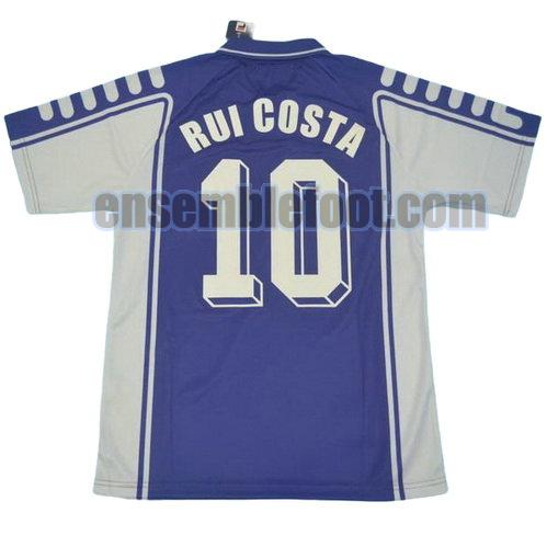 maillots acf fiorentina 1999-2000 thaïlande domicile rui costa 10