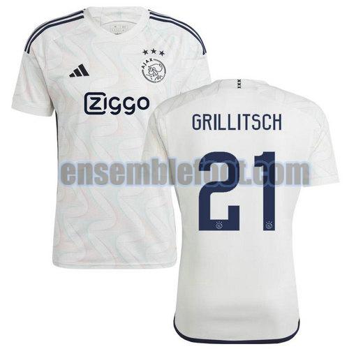 maillots afc ajax 2023-2024 exterieur grillitsch 21