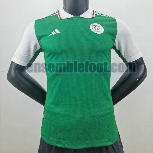 maillots algérie 2022-2023 player version vert
