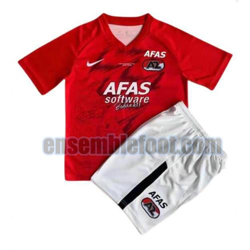 maillots alkmaar zaanstreek 2022-2023 enfant rosso rouge commemorative edition pas cher