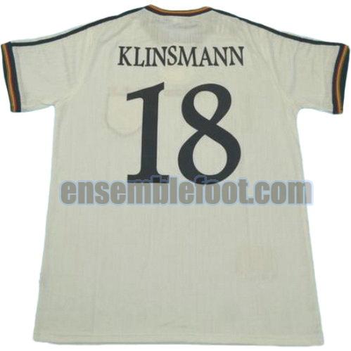 maillots allemagne 1996 thaïlande domicile klinsmann 18