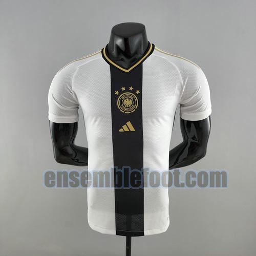 maillots allemagne 2022-2023 noir blanc player version