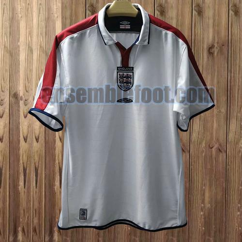 maillots angleterre 2004 domicile